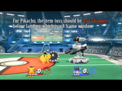 [Smash 4] Consistent methods for Jigglypuff and Pikachu's glitched item-throw