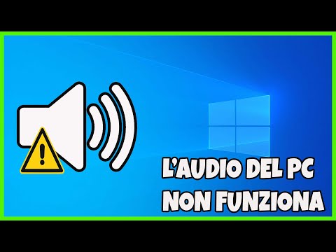 L'AUDIO DEL PC NON FUNZIONA???  ECCO COME RISOLVERE I PROBLEMI SU WINDOWS 10- TUTORIAL ITA #viral