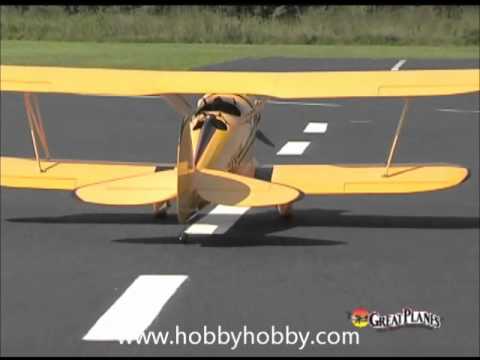 Great Planes RC Waco .91-1.20 Scale Biplane ARF