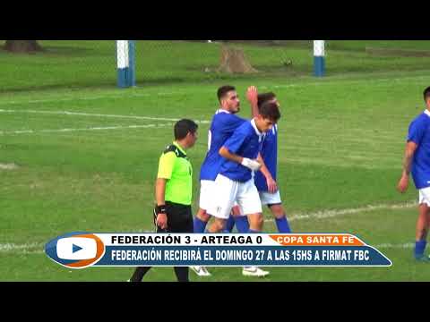 Federación 3 - Arteaga 0 Copa Santa Fe