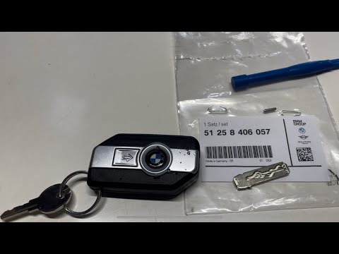 How to repair BMW R1250gs remote/ fob key- blade replacement