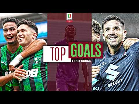 The BEST GOALS Of The First Round Of Coppa Italia Frecciarossa 2026/27 ⚽🔥