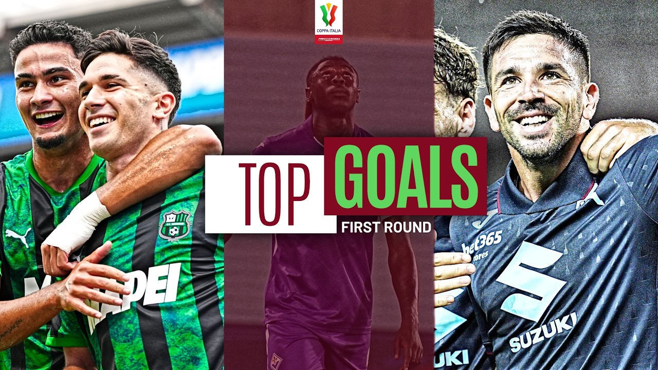 The BEST GOALS Of The First Round Of Coppa Italia Frecciarossa 2026/27 ⚽🔥