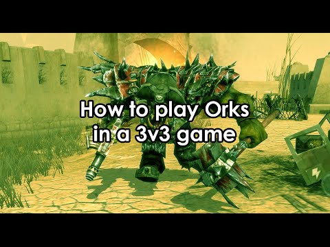 How to play Orks in a 3v3 game with bonus Eldar content