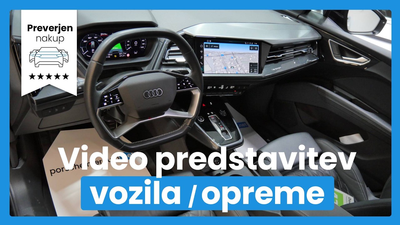 Audi Q4 e-tron Q4 50 e-tron quattro - SLO. VOZILO