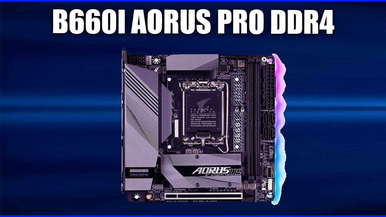 Материнская плата Gigabyte B660I Aorus Pro DDR4