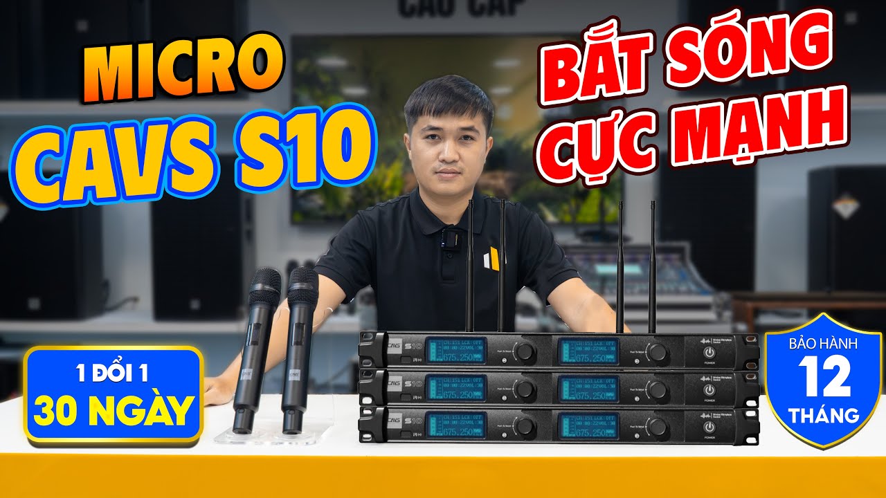 Video sản phẩm Micro CAVS S10