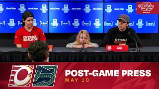 May 10, 2026 | BOS at OTT | Game 4 | Ottawa Charge Post Game Press