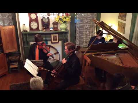 Schoenfield, Café Music, for piano trio