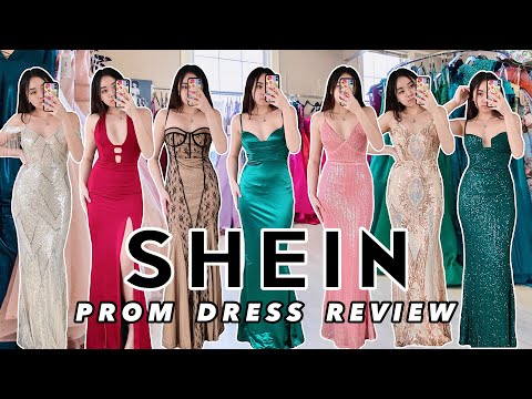 TRYING SHEIN PROM DRESSES ~ $40 prom dress?! ~ | Prom...