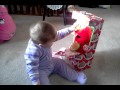Indy Opening Her Tickle Me Elmo