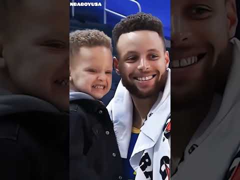 Adorable Moments Between Curry and His Daughter 🥰❤️💯 #nba #basketball #shorts