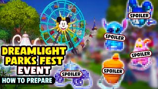 How to Prepare for Dreamlight Parks Event in Disney Dreamlight Valley. Start Hoarding THESE Items!
