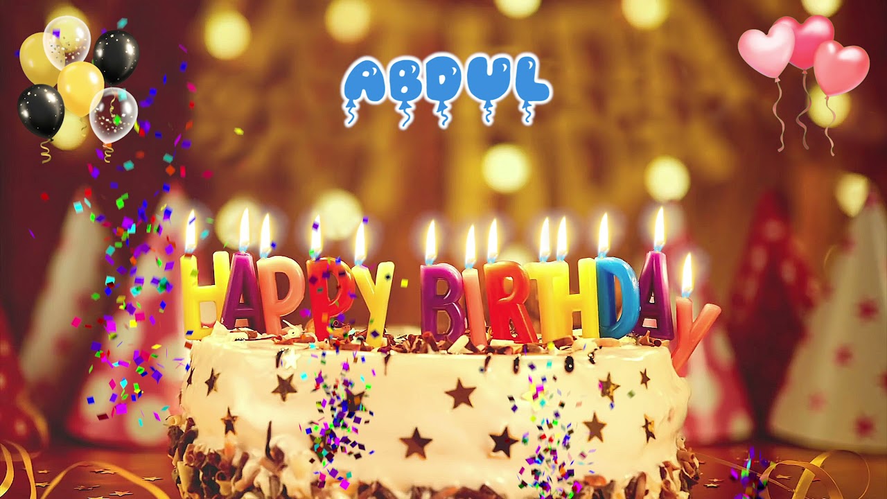 ABDUL Happy Birthday Song – Happy Birthday to You