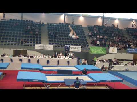 CISAG : Trampoline - Masters 2016 à Metz - Brendan L1