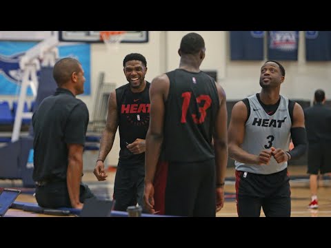 Miami Heat's Dwyane Wade called Udonis Haslem's move 'UD like.'