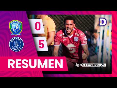 Génesis FC 0-5 Motagua | Jornada 5 | Liga Nacional - Clausura 2025 - 2026