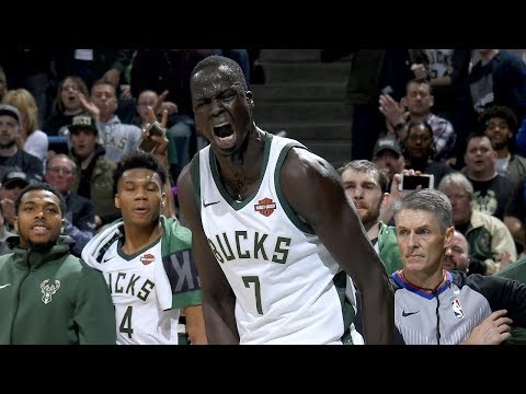 Thon Maker adds 14 points, 5 rebounds & 5 blocks in win vs Celtics | 20 April 2018