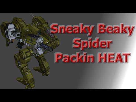 The Ballistic Sun-Spider, Creeping and BLASTING - MechWarrior Online - Build/Stream Highlights