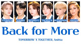 Download lagu Back for More - TXT (투모로우바이투게더), Anitta【パート分け/日本語字幕/歌詞/和訳/カナルビ】 mp3
