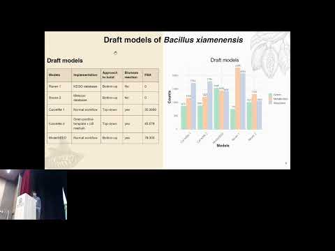 Genome-scale reconstruction and metabolic modelling of... - Juan Fernando Meza Prada - LATAM 2024