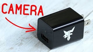 This Phone Charger Is a Spy Camera