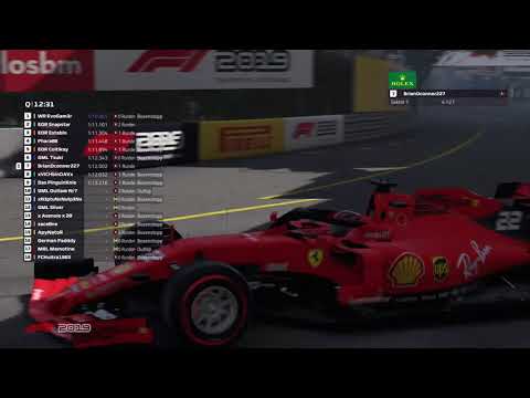 F1 2019 - MRL Leaguerace - Monaco 50%
