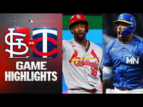 [WINTV] 6월13일 세인트루이스 미네소타 MLB 하이라이트
