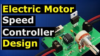 Motor speed controller tutorial - PWM how to build