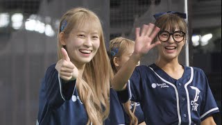 【再掲】台湾チア・Jessy（ジェシー）、口水（Chris）　アジアプロ野球チャンピオンシップ【４Ｋ】