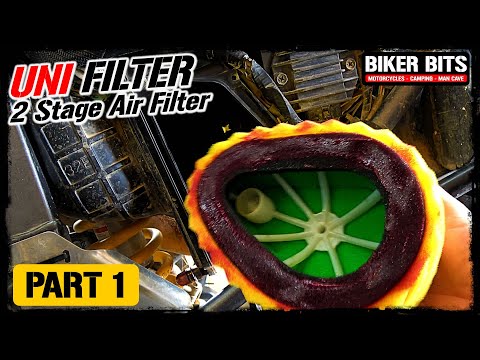DR650 - Uni Filter - 2 Stage Air Filter