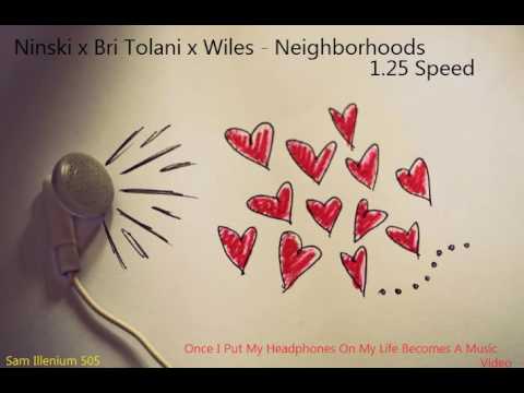 Ninski x Bri Tolani x Wiles - Neighborhoods (1.25 Speed)