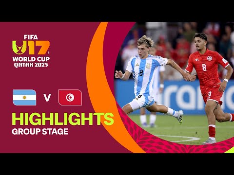 Argentina vs Tunisia Highlights | FIFA U-17 World Cup Qatar 2025