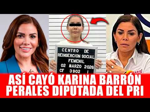 This is how Karina Barrón, PRI Deputy, was captured: For extortion