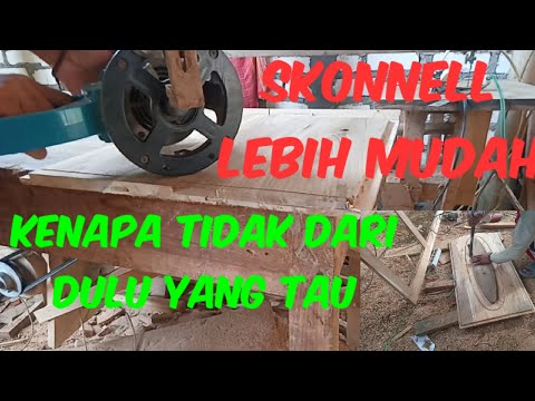 Cara yang singkat membuat isian pintu/ skonel pintu#cepat selesai