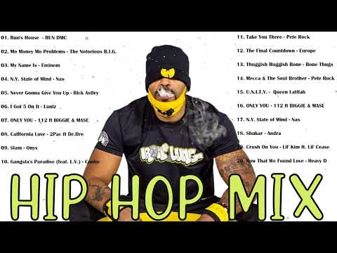 BEST 2000S HIPHOP MIX 🏆️🏆---RUN DMC, The Notorious B.I.G., The Boyz  ft. Aaron Hall