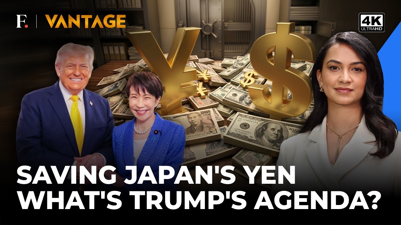 Trump Jumps in to Save Japan's Yen; Why? | Vantage on Firstpost | 4K