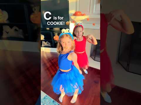 C is for COOKIE! 🍪❤️💙 #shorts #reels #viral #trending #funny #fyp #dance #comedy #viralvideo #cute
