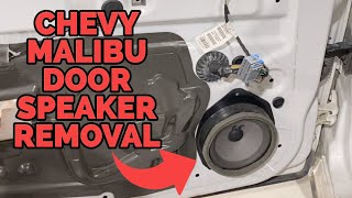 Chevy Malibu Door Speaker Removal and Replacement - How To