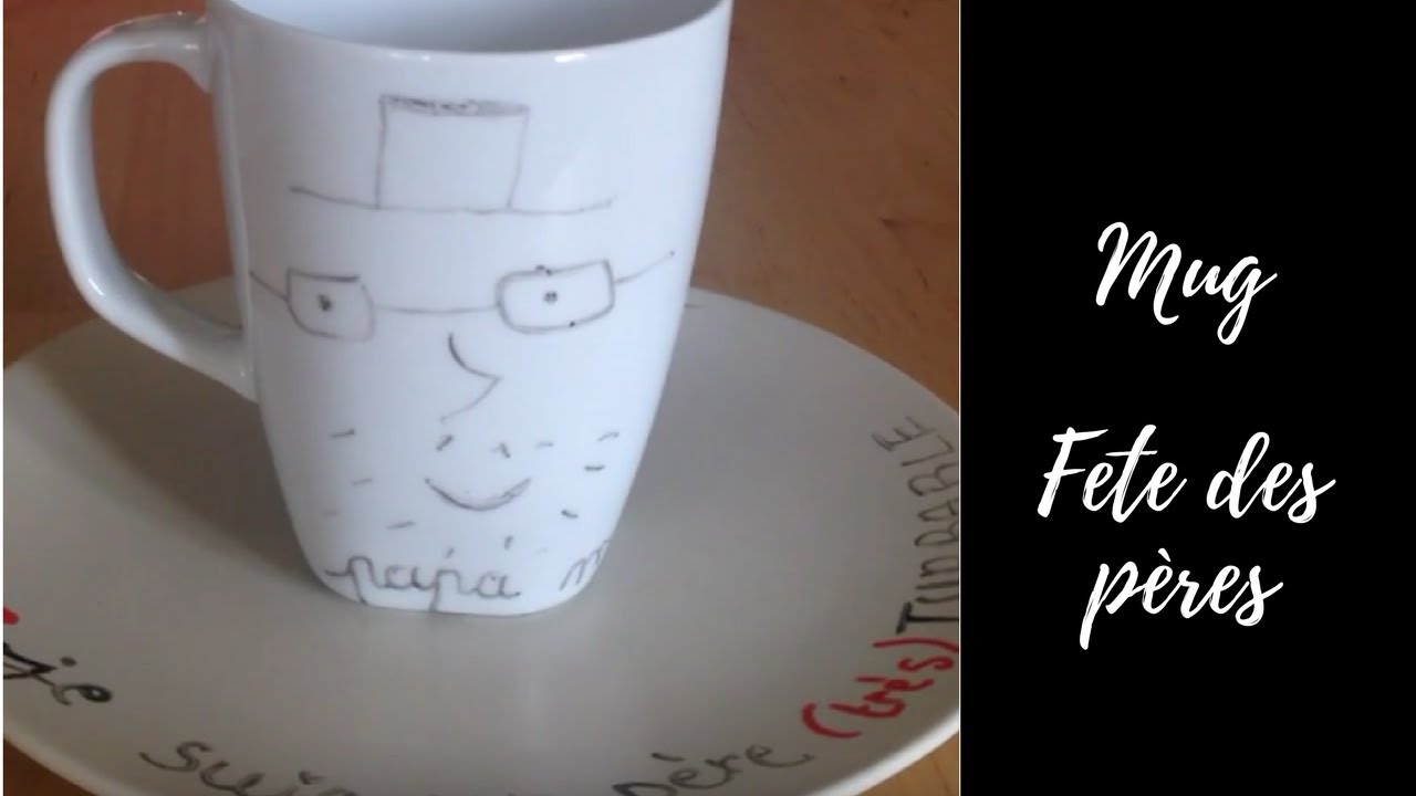 [Fête des pères] DIY mug et assiette