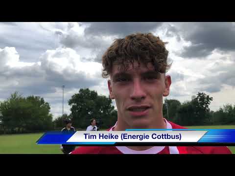 Testspiel Energie Cottbus - Hertha BSC II: Interviews mit FCE-Profis nach Abpfiff