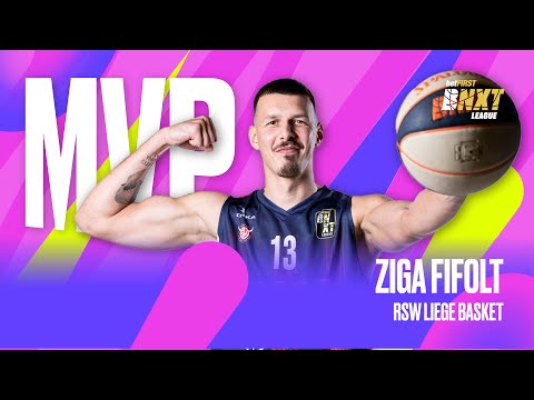 Ziga Fifolt (LIE) with 19 pts, 13 rebs vs Okapi Aalst // betFIRST BNXT MVP