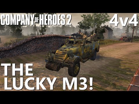 The Lucky M3! Company of Heroes 2 - 4v4 (CoH2)