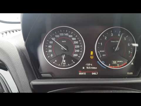 BMW 118i (2017) acceleration 0-100 km/h