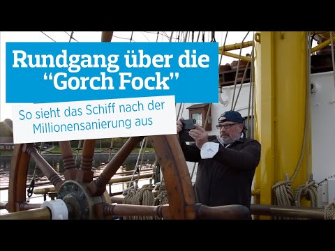 Rundgang über die "Gorch Fock": So sieht das Segelschulschiff der Marine aus
