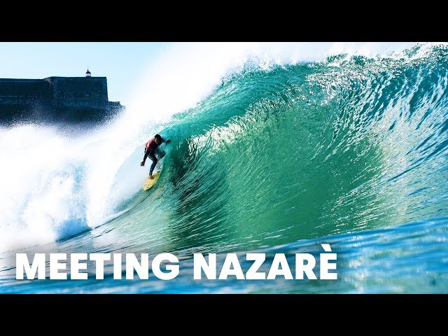 The world's best surfers meet at Nazaré.