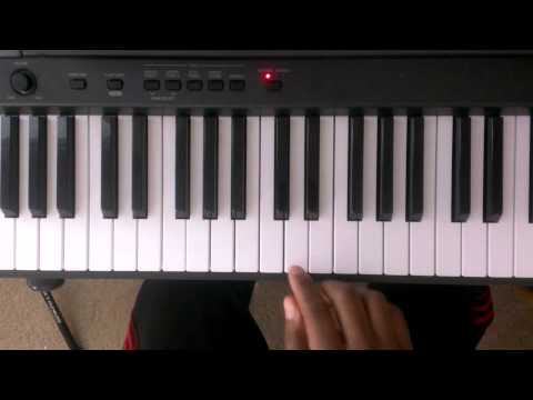 Major Scales: How to Play B Flat Major Scale on Piano (Right and Left hand)