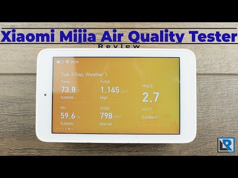 Xiaomi Mijia Air Quality Tester Review (USB-C TVOC CO2 PM2.5 Temperature and Humidity Measurement)