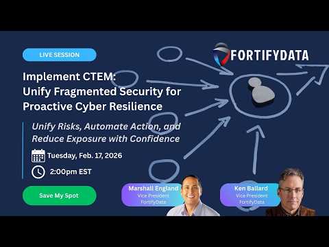 Implement Continuous Threat Exposure Management (CTEM) Live Session