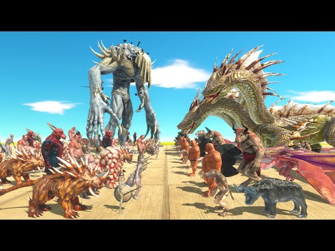 Who is The Boss - Scourge or Hydra? 😱 Animal Revolt Battle Simulator